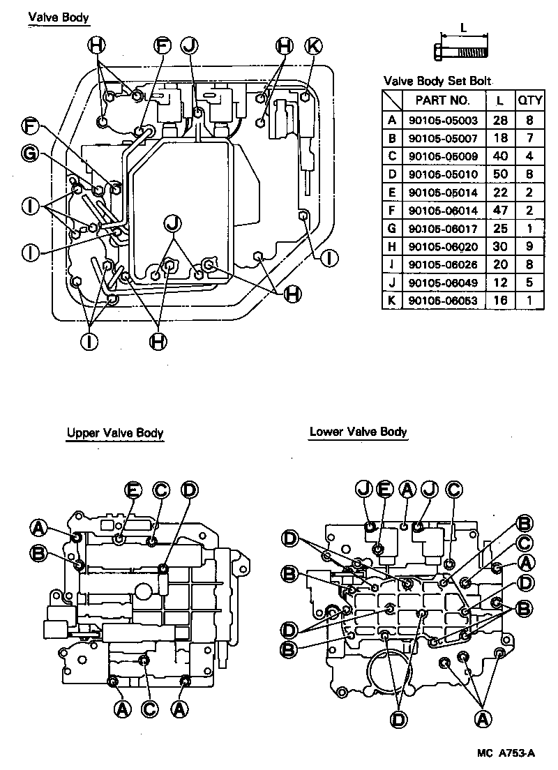  MR2 |  VALVE BODY OIL STRAINER ATM