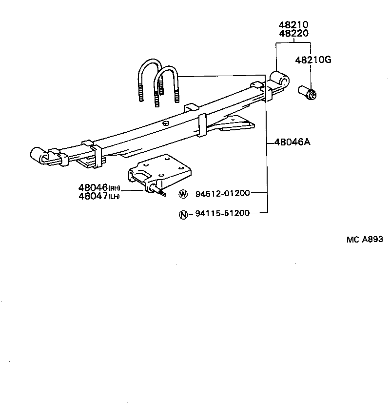  BLIZZARD |  REAR SPRING SHOCK ABSORBER