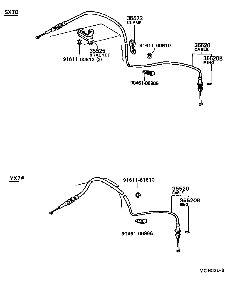  MARK 2 |  THROTTLE LINK VALVE LEVER ATM