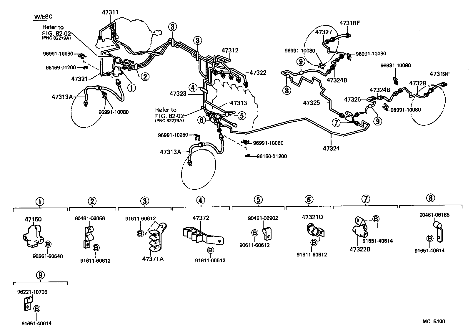  MARK 2 |  BRAKE TUBE CLAMP