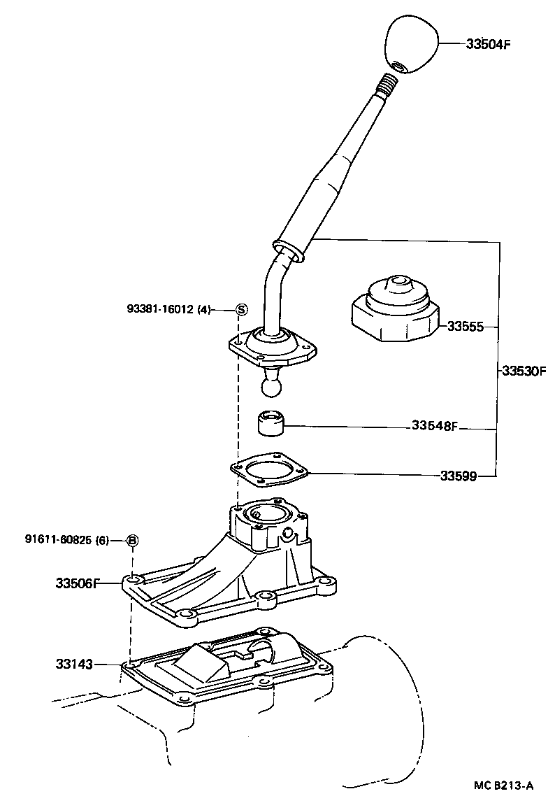  HILUX |  SHIFT LEVER RETAINER