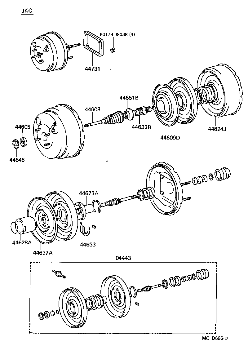  MR2 |  BRAKE BOOSTER VACUUM TUBE