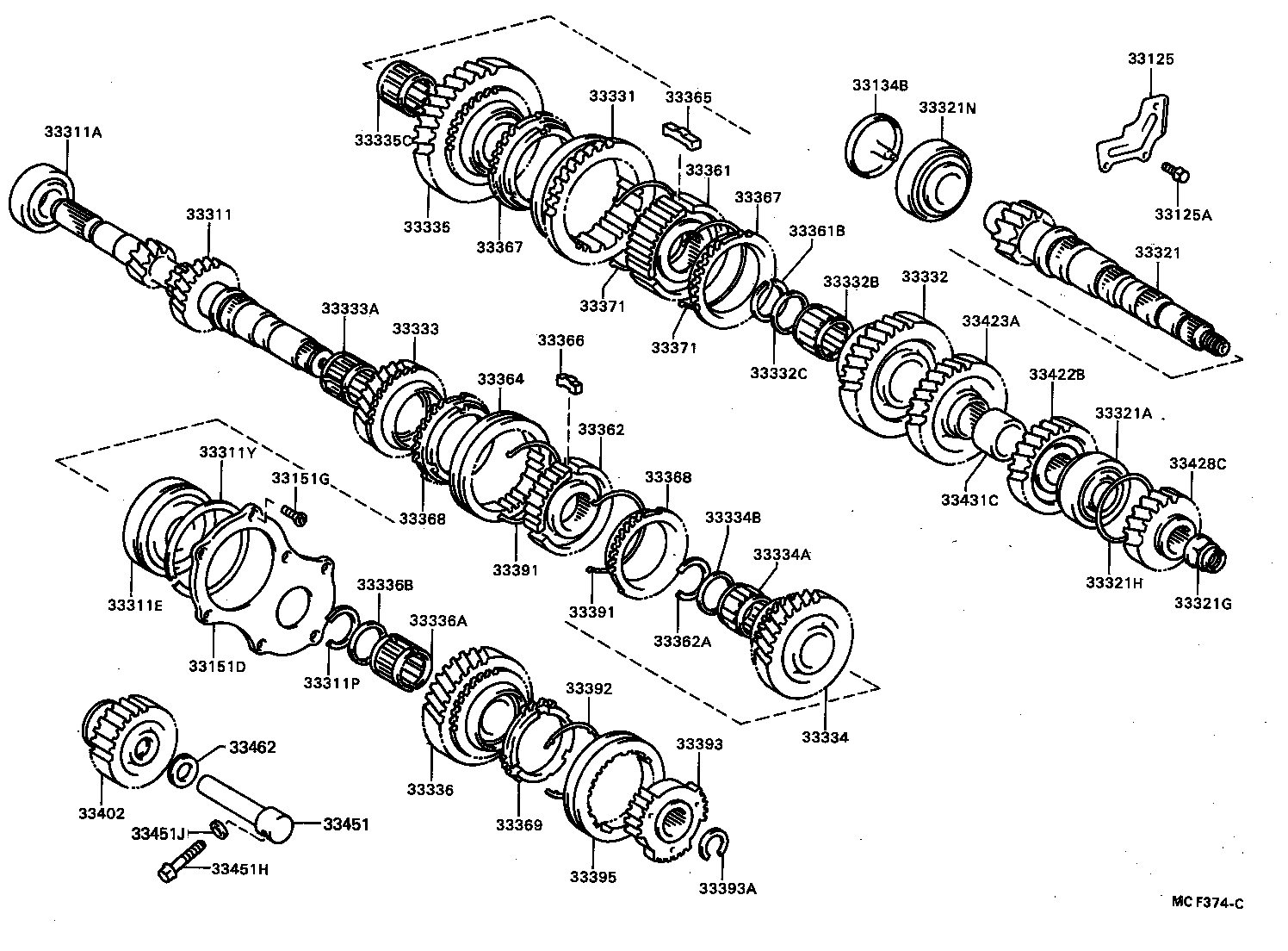  CELICA |  TRANSMISSION GEAR MTM