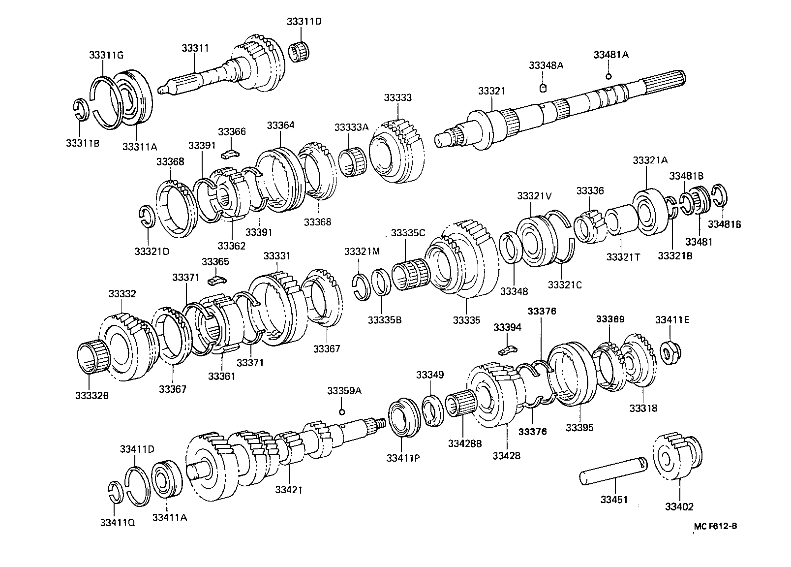  SOARER |  TRANSMISSION GEAR MTM