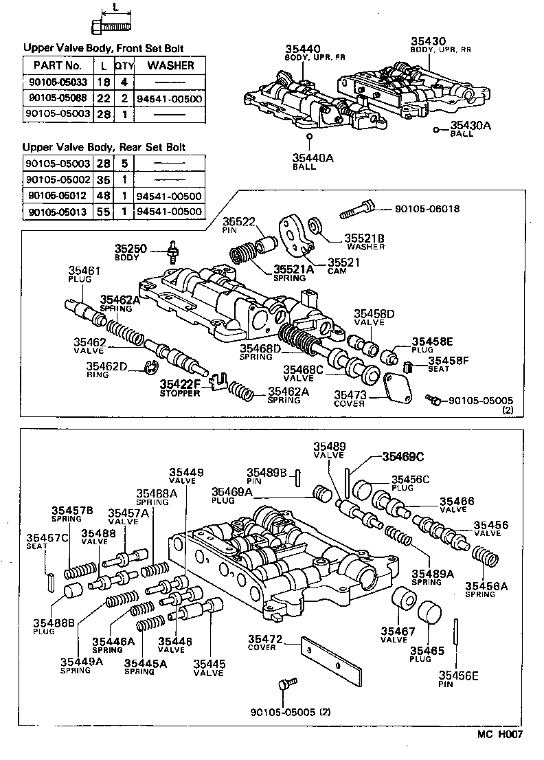  LITEACE VAN WAGON |  VALVE BODY OIL STRAINER ATM