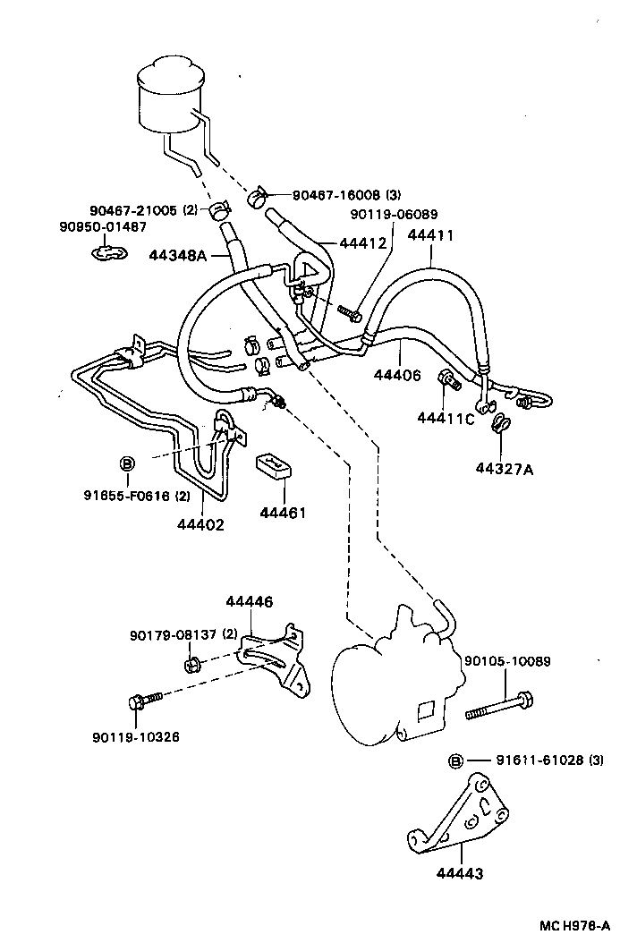  CHASER |  POWER STEERING TUBE