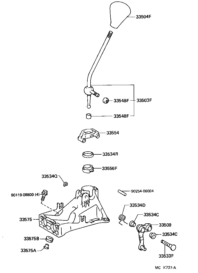  SERA |  SHIFT LEVER RETAINER