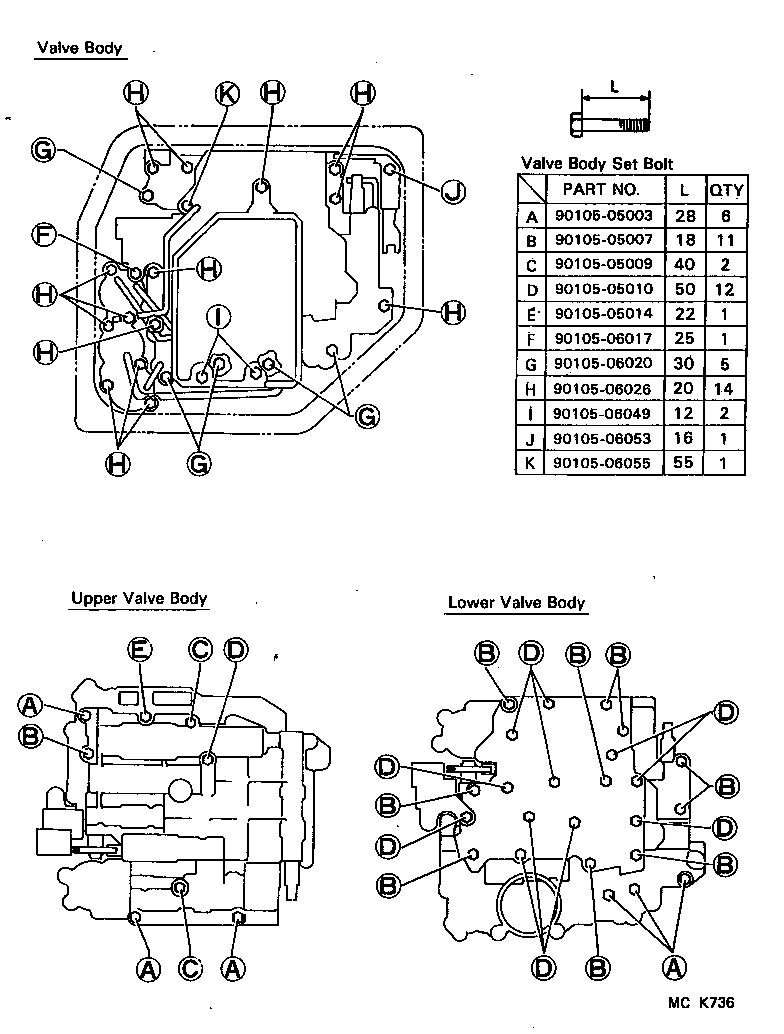  SERA |  VALVE BODY OIL STRAINER ATM