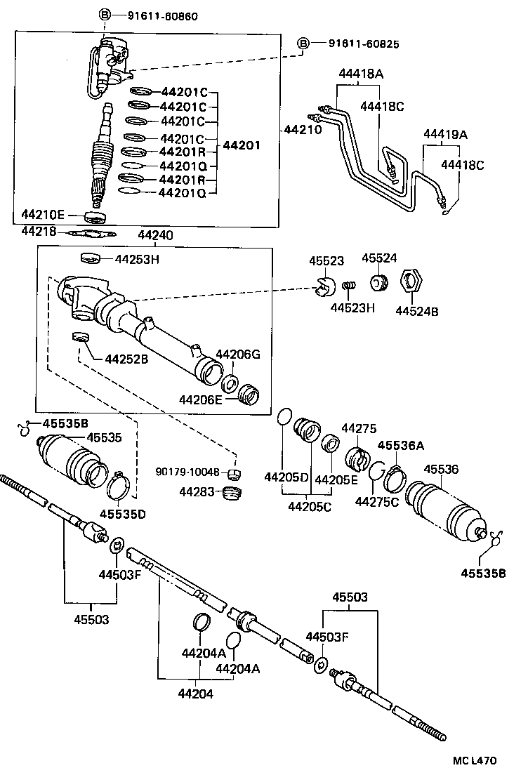  CYNOS |  FRONT STEERING GEAR LINK