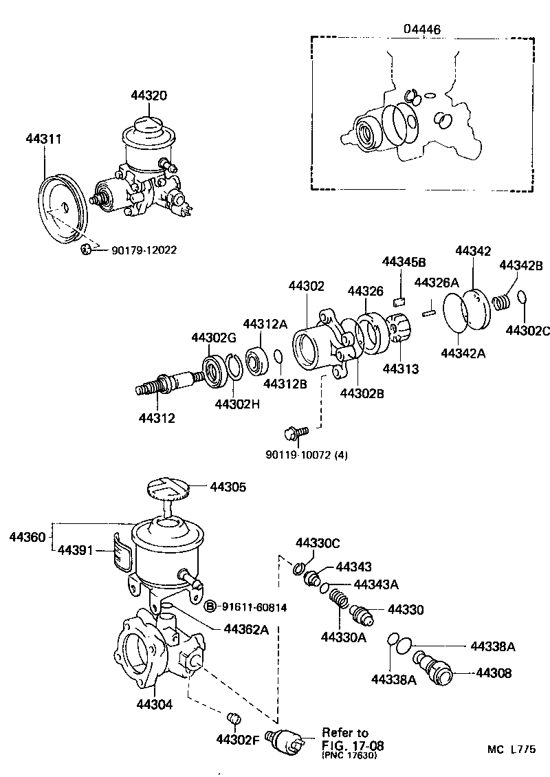  CROWN |  VANE PUMP RESERVOIR POWER STEERING