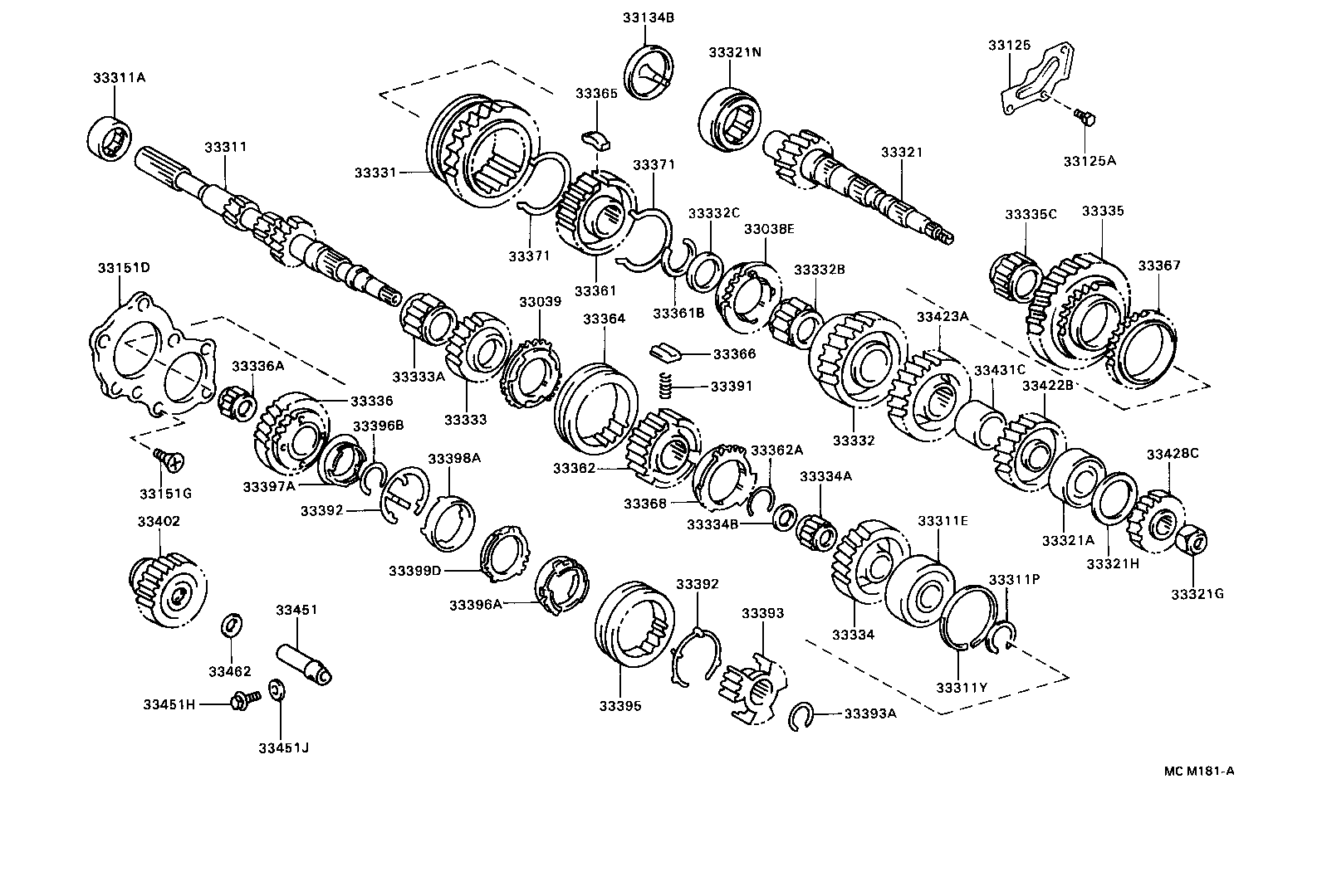  CELICA |  TRANSMISSION GEAR MTM