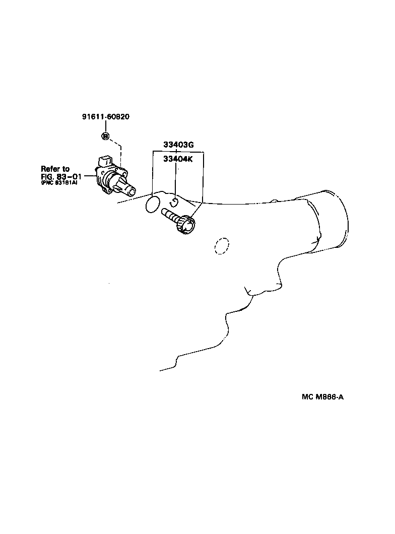  LITE TOWNACE V WG |  SPEEDOMETER DRIVEN GEAR ATM