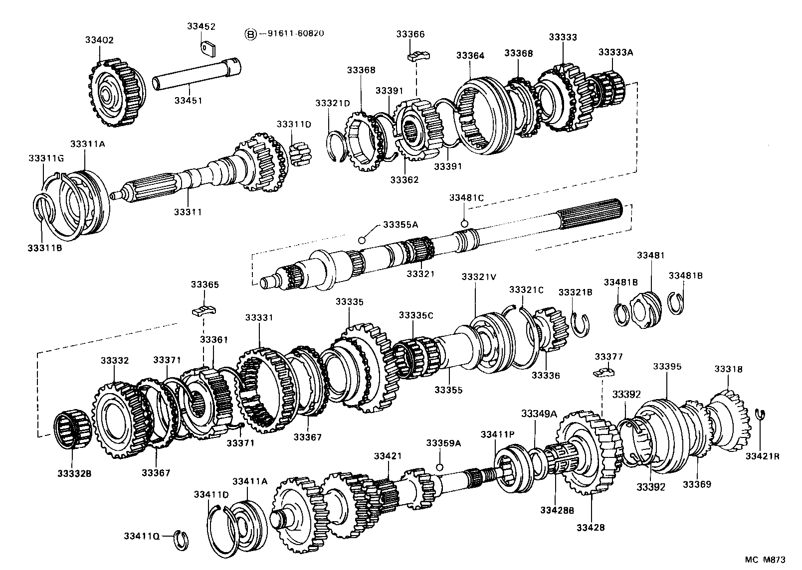  LITE TOWNACE V WG |  TRANSMISSION GEAR MTM