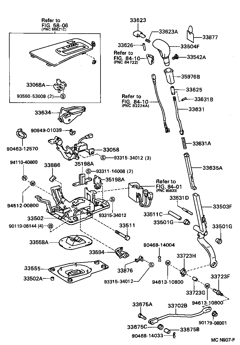  CROWN CROWN MAJESTA |  SHIFT LEVER RETAINER