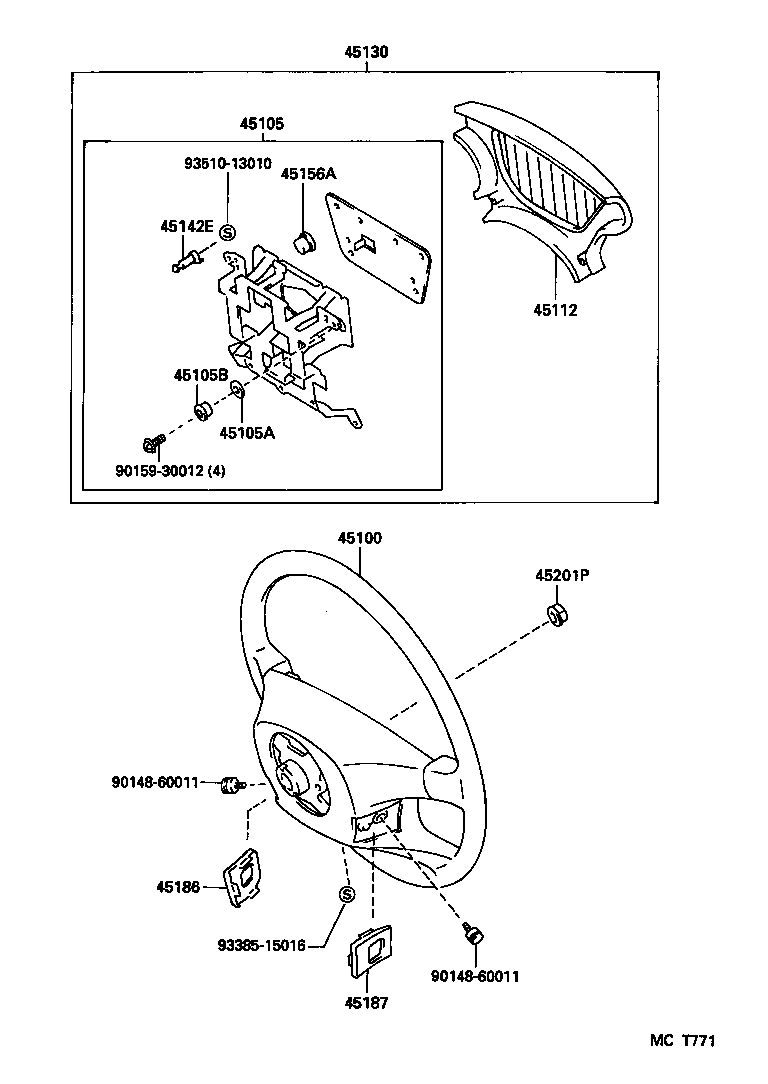  SCEPTER WG CP |  STEERING WHEEL