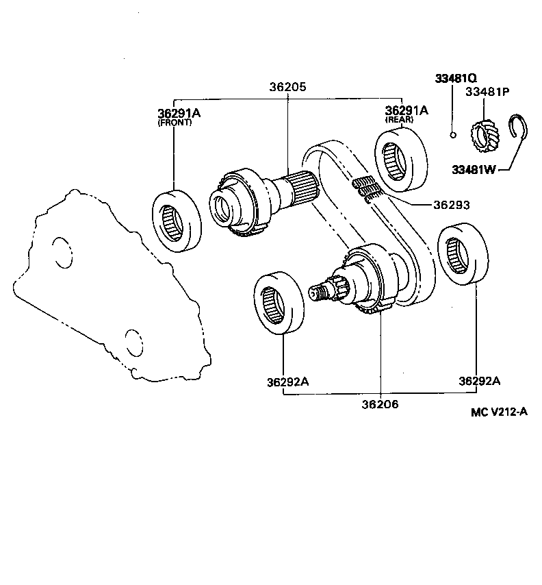  CHASER |  TRANSFER GEAR