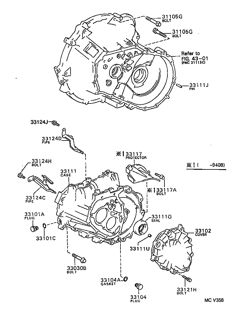  CYNOS |  CLUTCH HOUSING TRANSMISSION CASE MTM