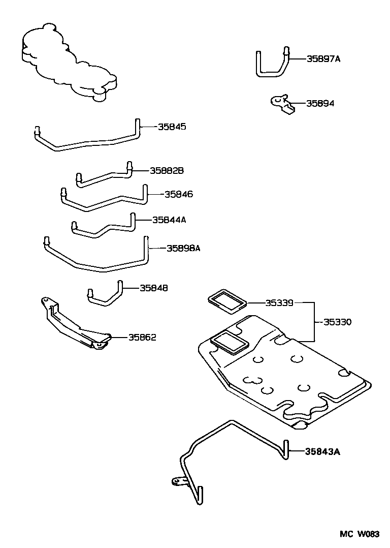  WINDOM |  VALVE BODY OIL STRAINER ATM