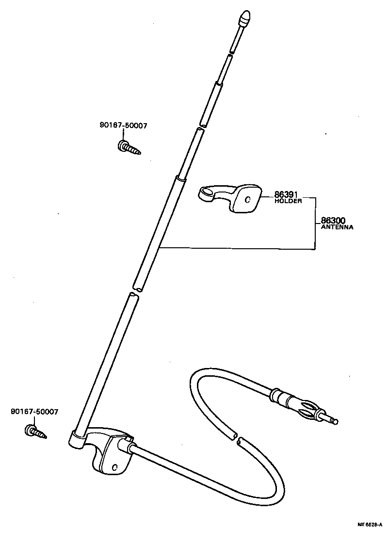  DYNA TOYOACE |  ANTENNA