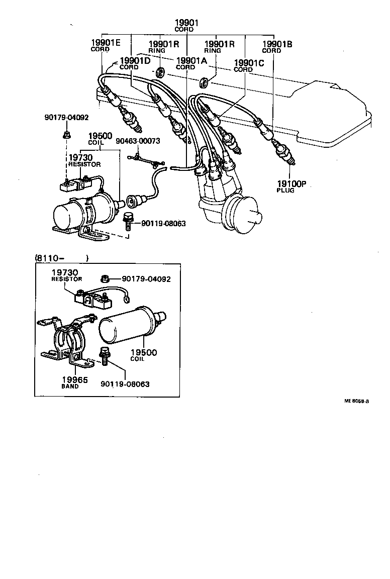  HILUX |  IGNITION COIL SPARK PLUG