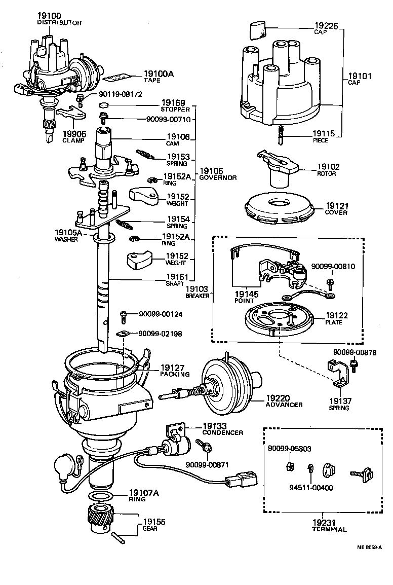  HILUX |  DISTRIBUTOR