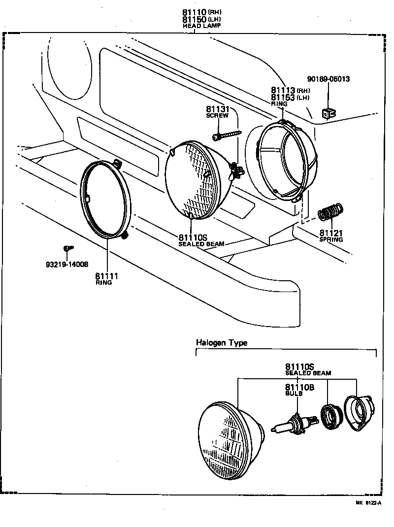  LAND CRUISER 40 |  HEADLAMP