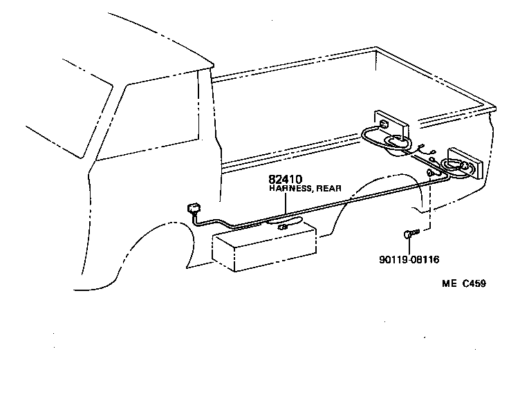  HIACE TRUCK |  WIRING CLAMP