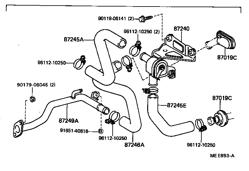  CRESTA |  HEATING AIR CONDITIONING WATER PIPING