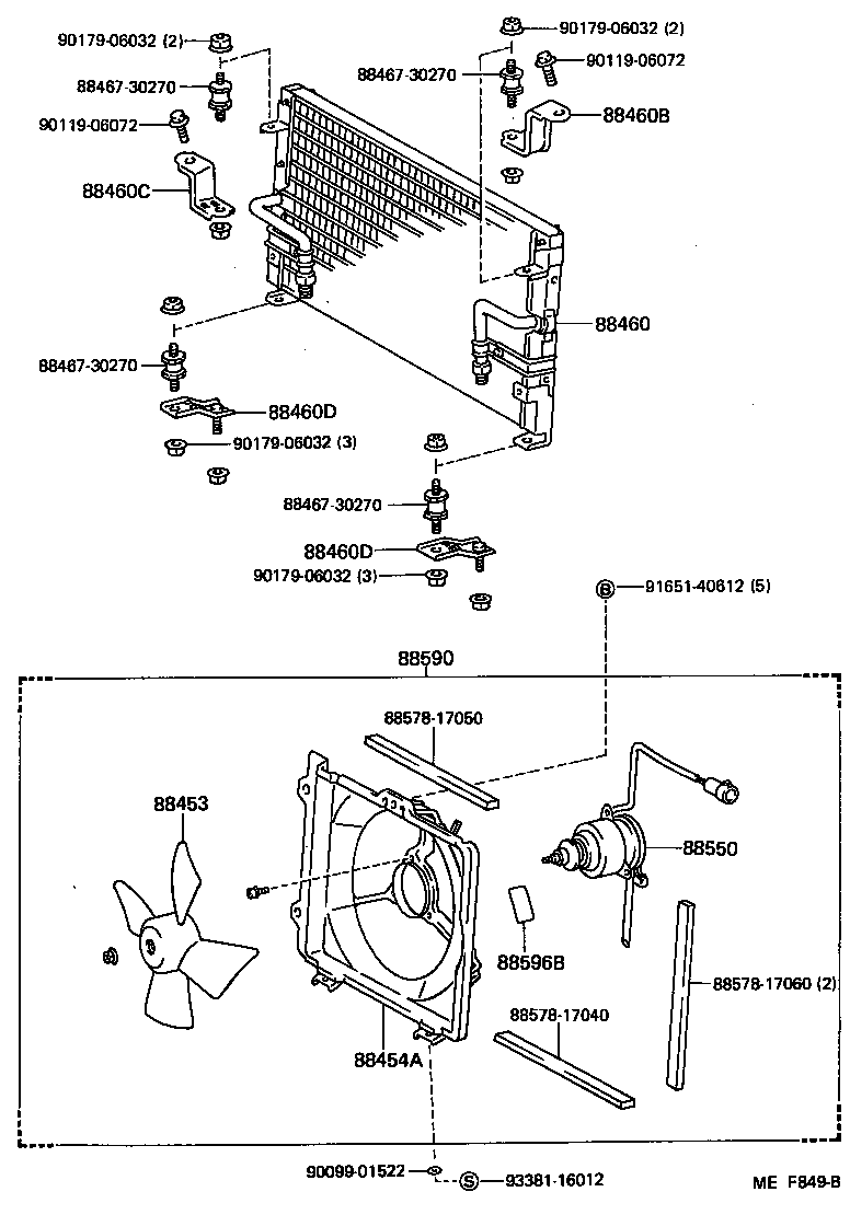  MR2 |  HEATING AIR CONDITIONING COOLER PIPING