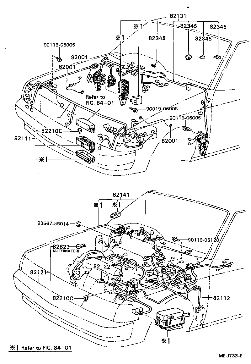  CARINA ED |  WIRING CLAMP