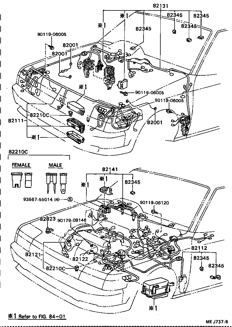  CELICA |  WIRING CLAMP