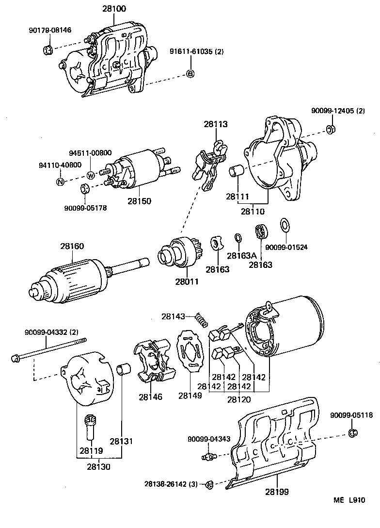  LITEACE VAN WAGON |  STARTER