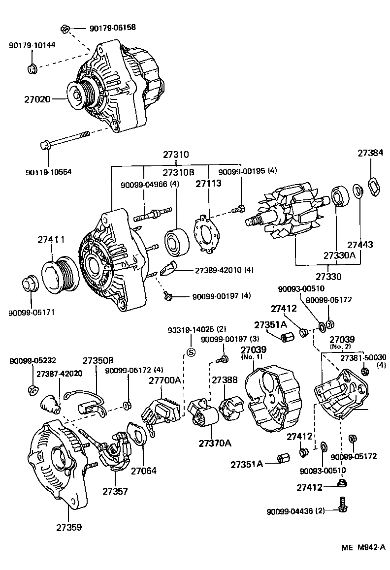  CROWN |  ALTERNATOR