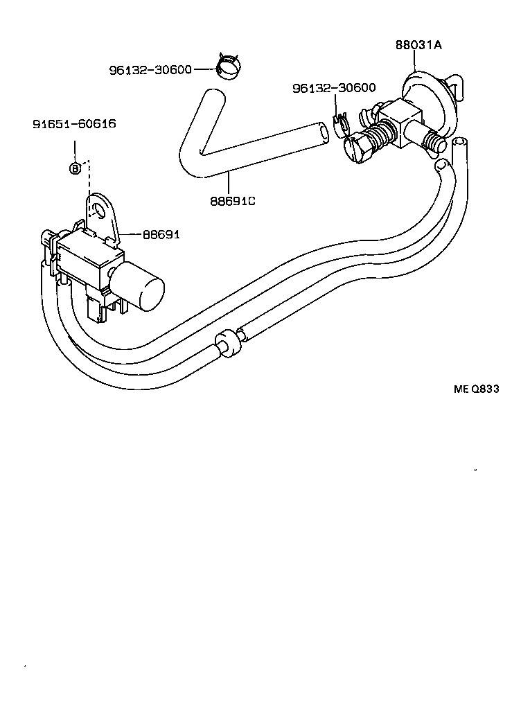  MARK 2 V WG |  HEATING AIR CONDITIONING VACUUM PIPING