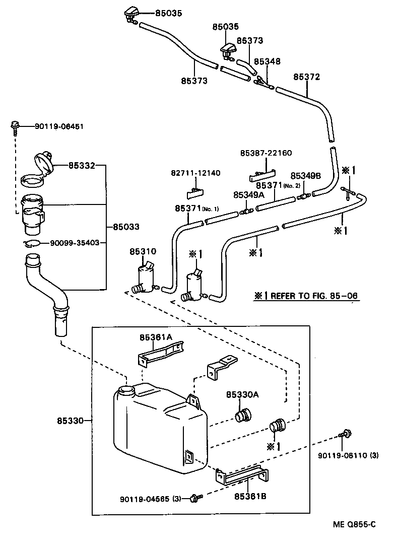  MARK 2 |  WINDSHIELD WASHER