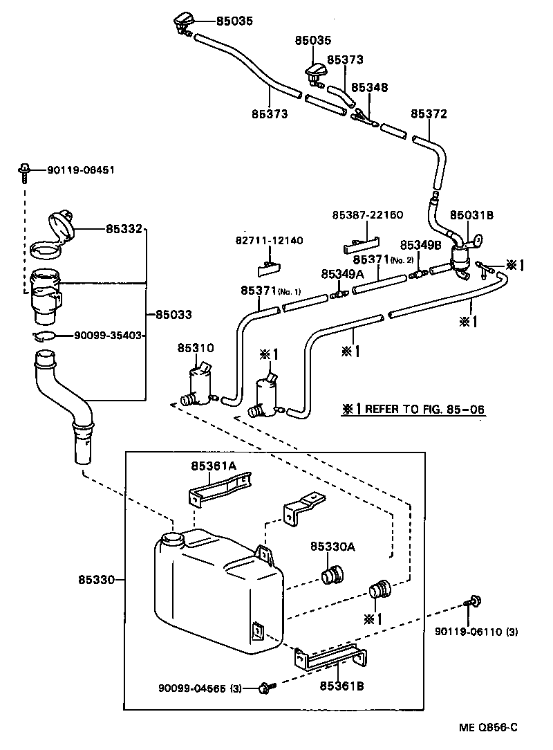  MARK 2 |  WINDSHIELD WASHER