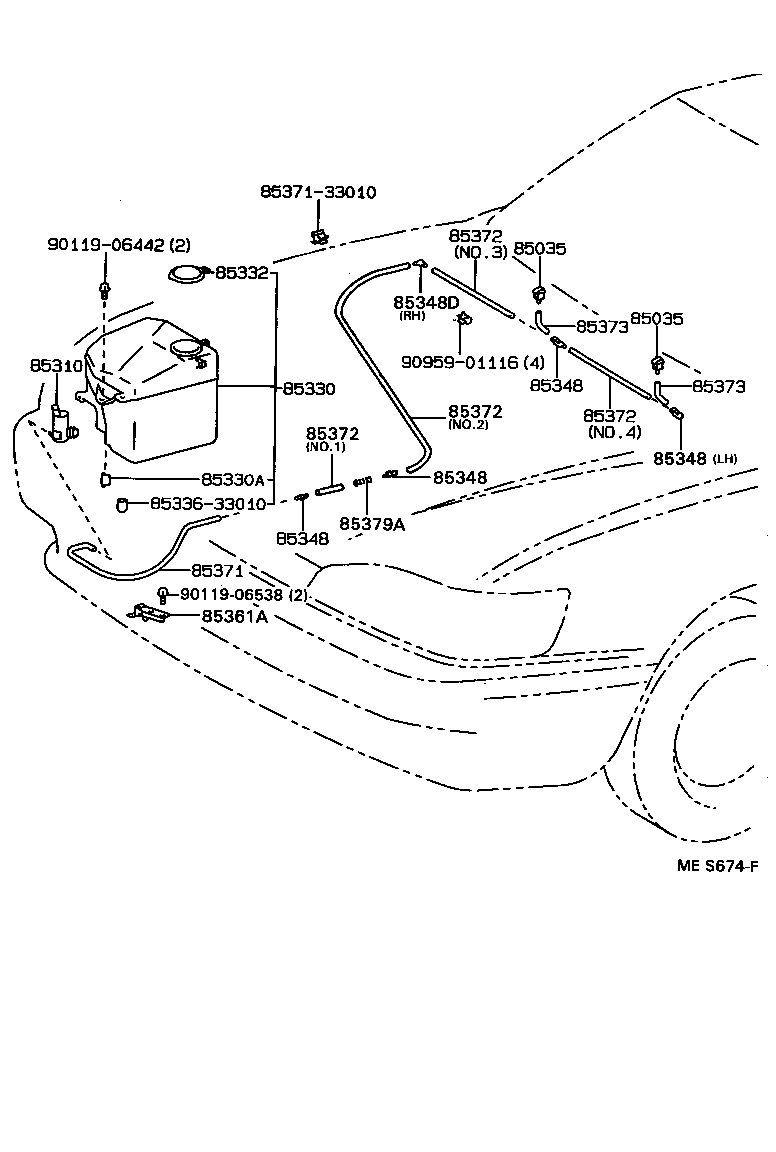  WINDOM |  WINDSHIELD WASHER