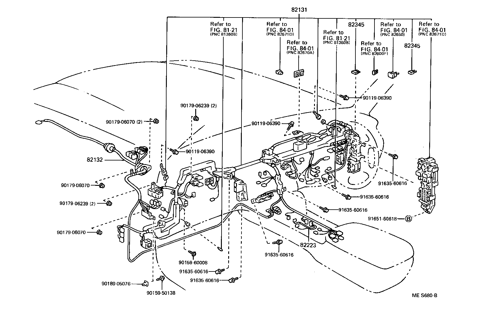  CROWN CROWN MAJESTA |  WIRING CLAMP