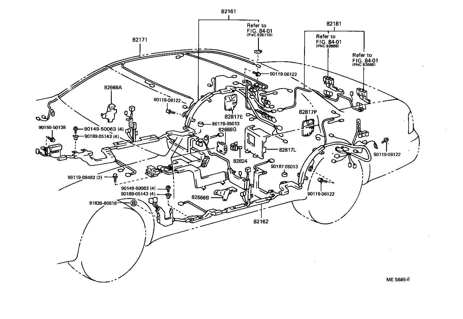  CROWN CROWN MAJESTA |  WIRING CLAMP