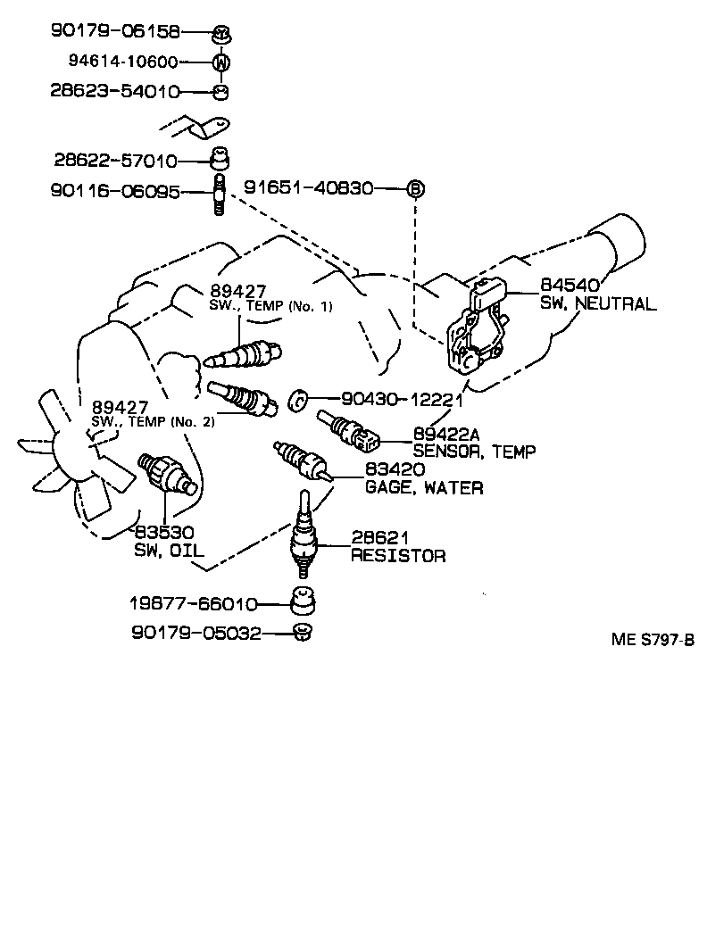  CROWN CROWN MAJESTA |  SWITCH RELAY COMPUTER