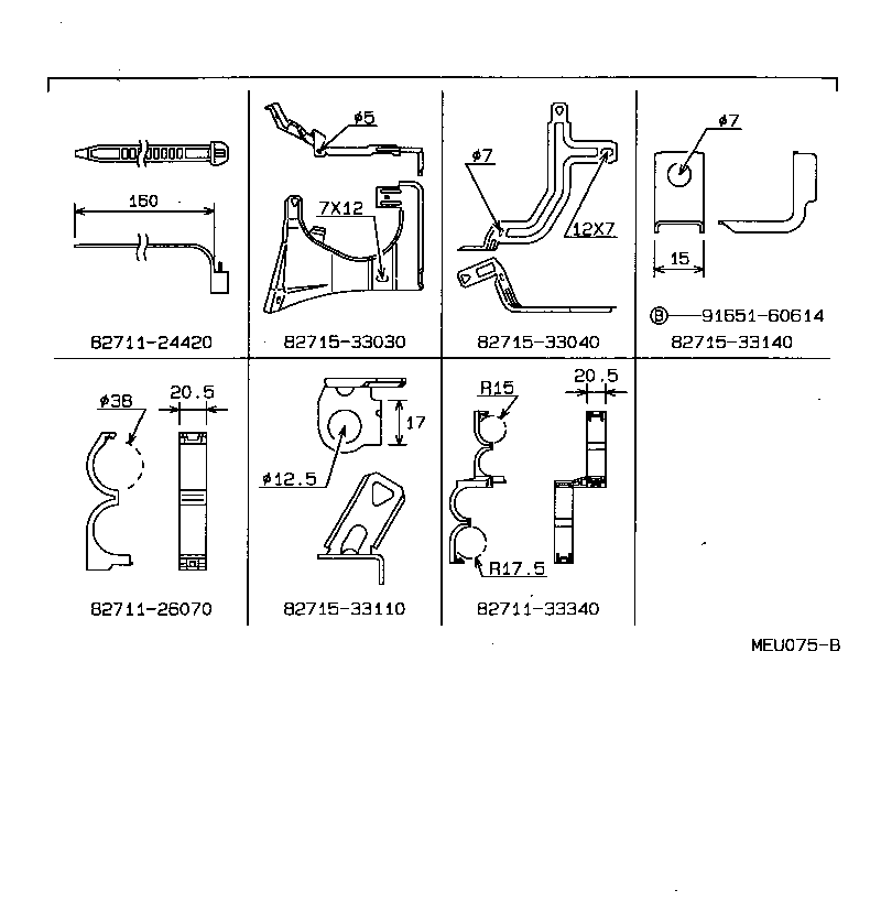  SCEPTER WG CP |  WIRING CLAMP