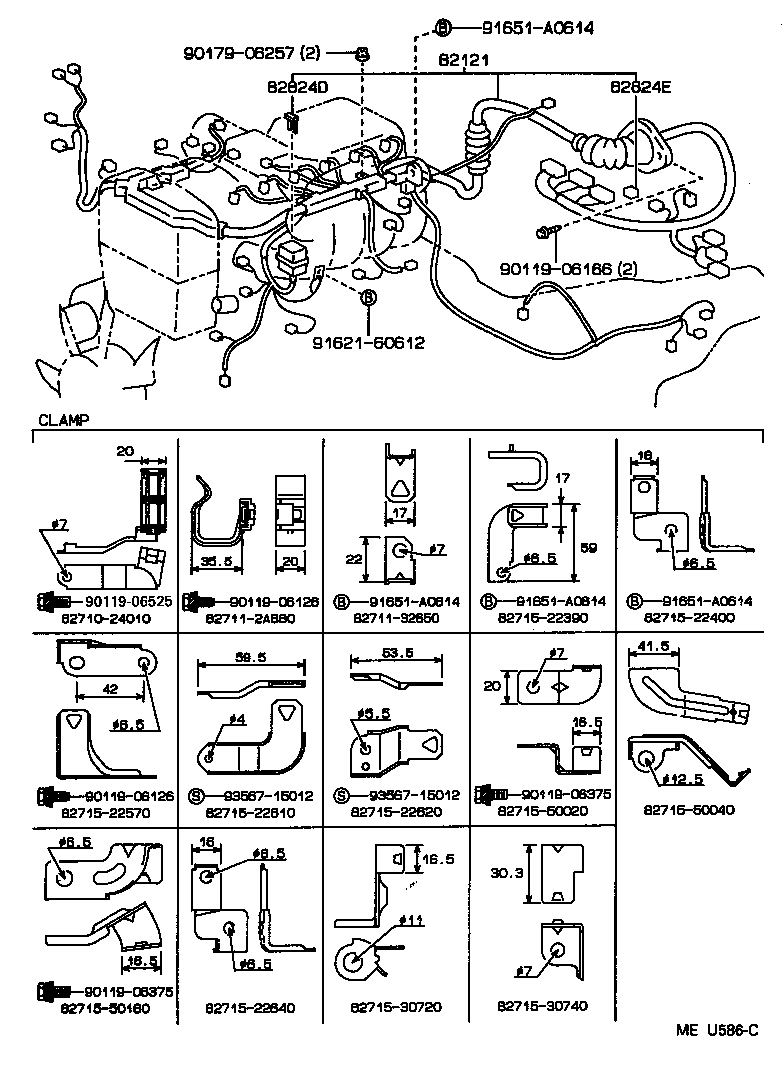  MARK 2 |  WIRING CLAMP