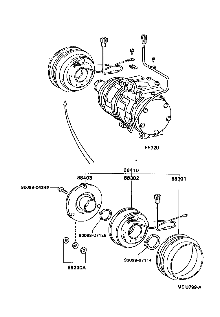  SCEPTER WG CP |  HEATING AIR CONDITIONING COMPRESSOR