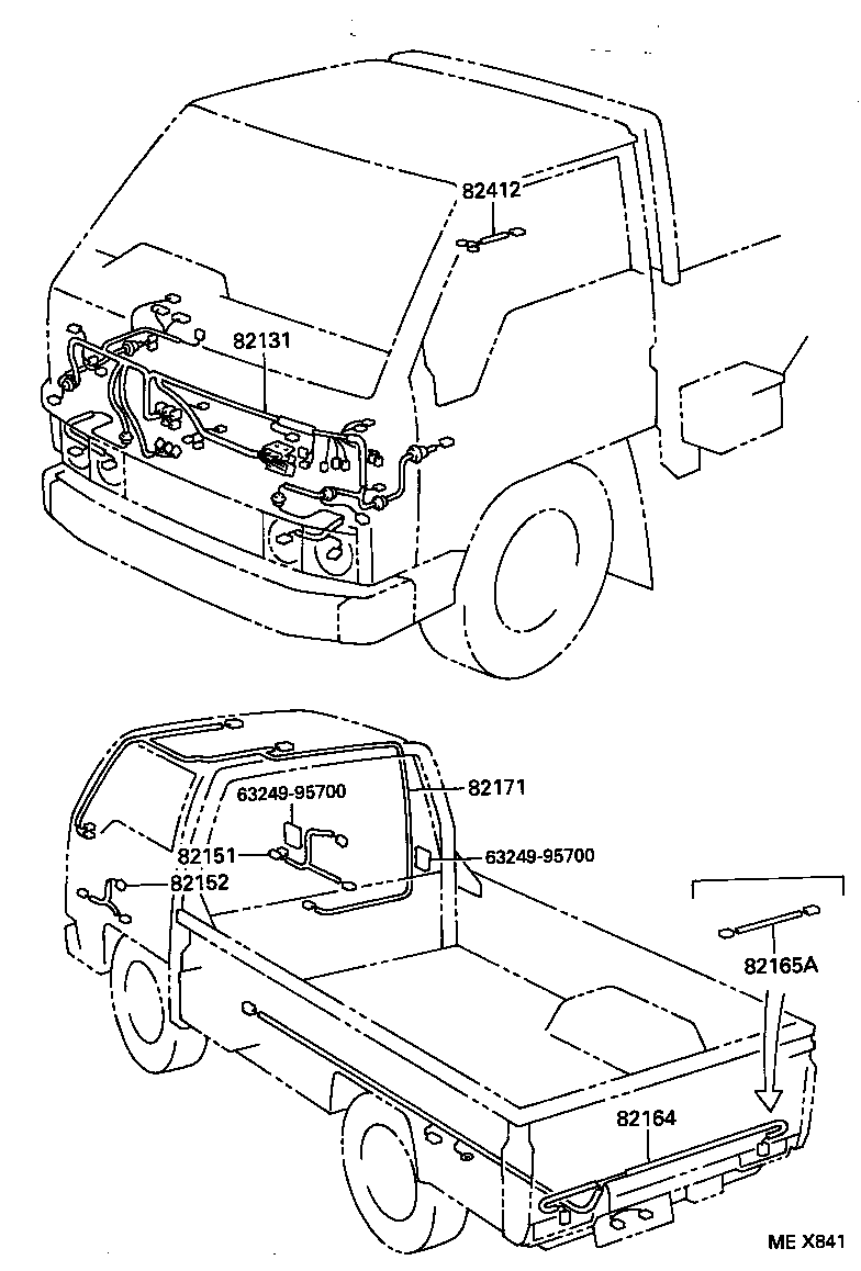  DYNA TOYOACE |  WIRING CLAMP