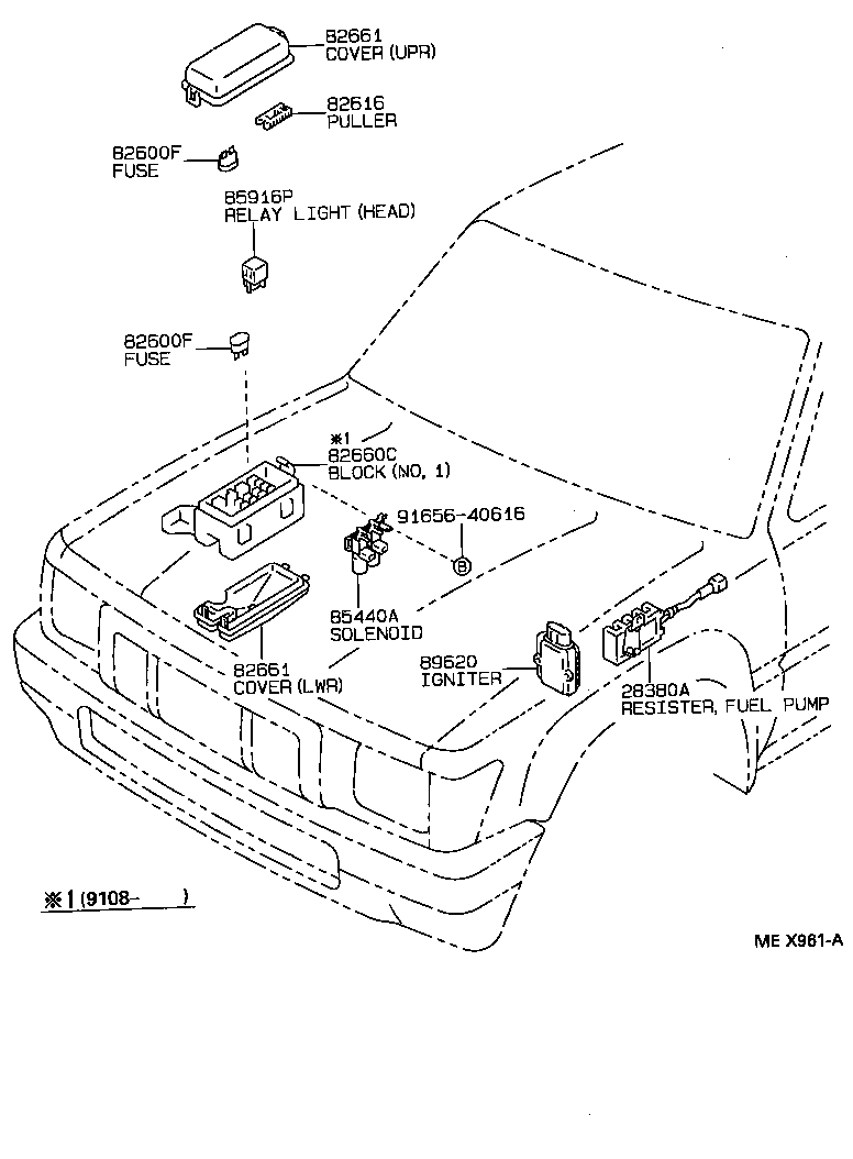  HILUX |  SWITCH RELAY COMPUTER