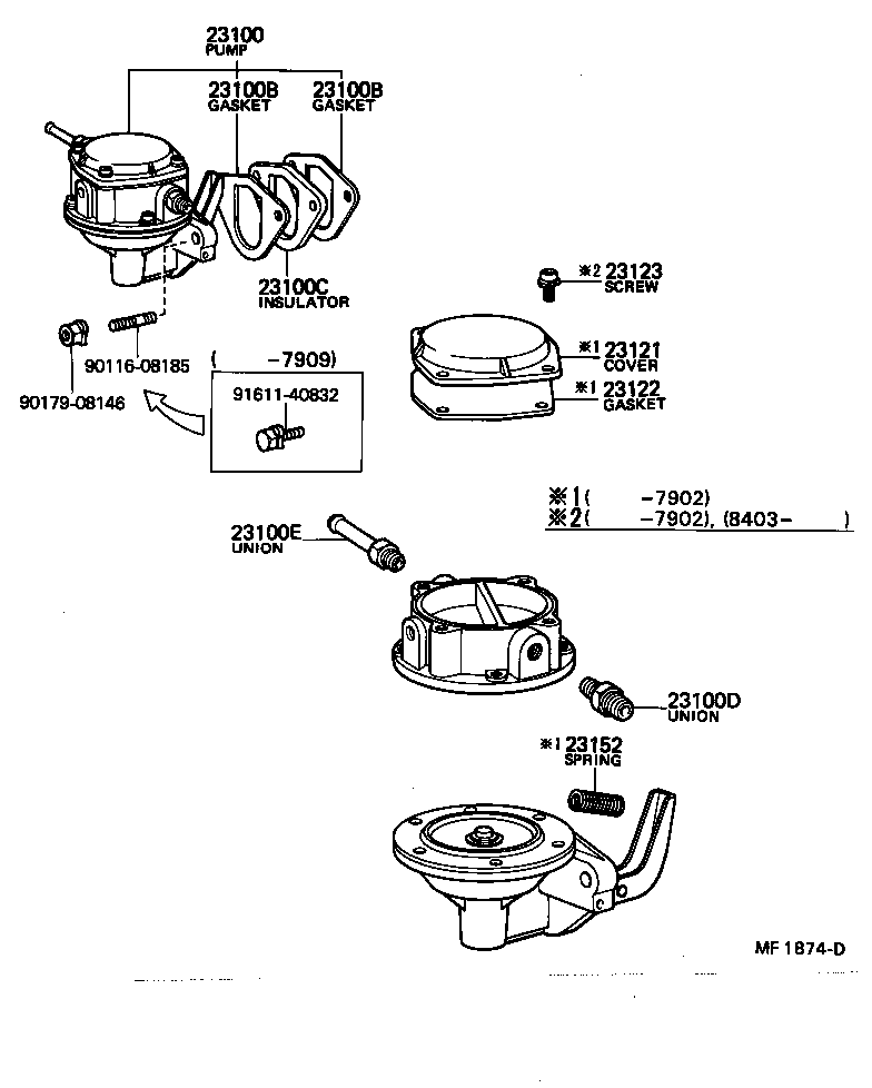  DYNA TOYOACE |  FUEL PUMP PIPE