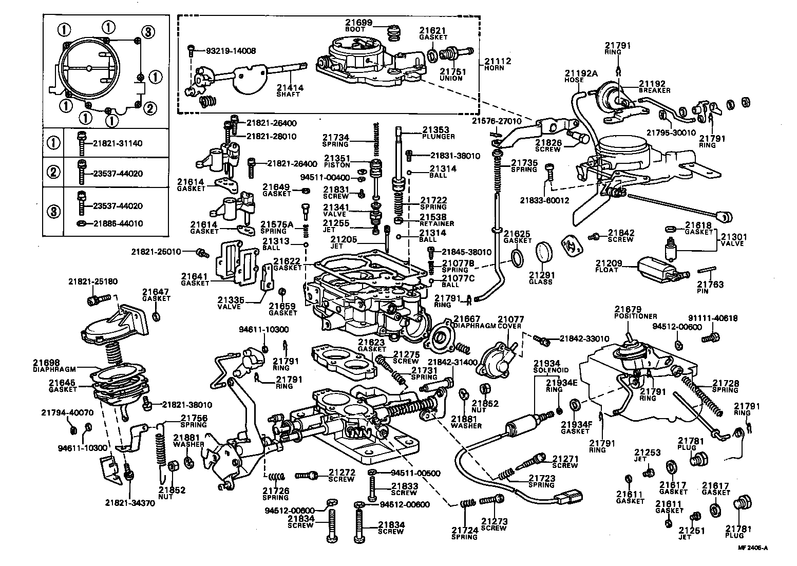  HILUX |  CARBURETOR