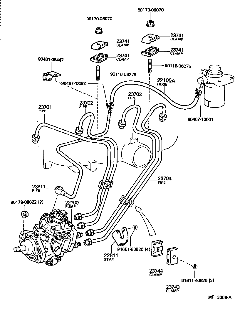  HIACE TRUCK |  INJECTION PUMP ASSEMBLY