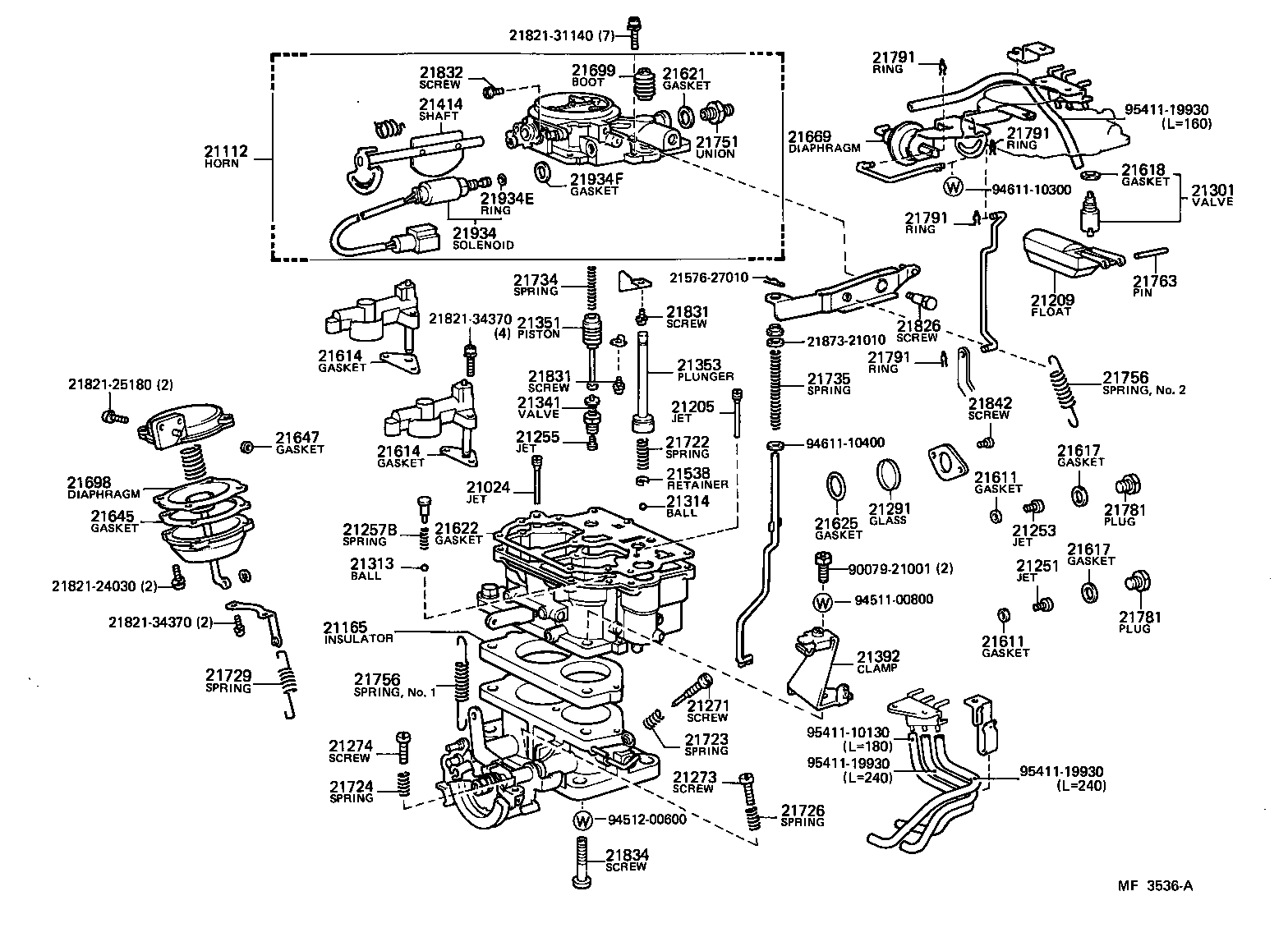  LAND CRUISER VAN |  CARBURETOR