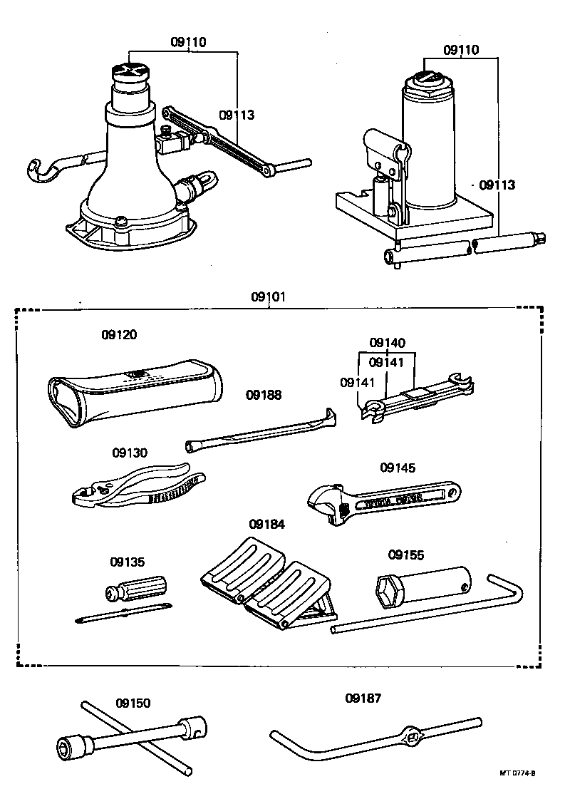  DYNA TOYOACE |  STANDARD TOOL